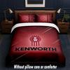 Дизайн Kenworth Постельное белье Комплект 1 пододеяльник + 2 наволочки Мягкое дышащее домашнее постельное белье