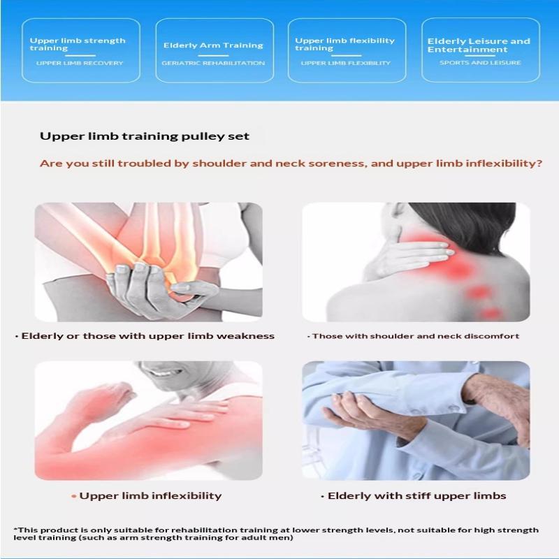 Shoulder Joint Exercise Rehabilitation Brace One Size Fits Most Upper Limb Rope for Stroke Elderly Patients Daily Use