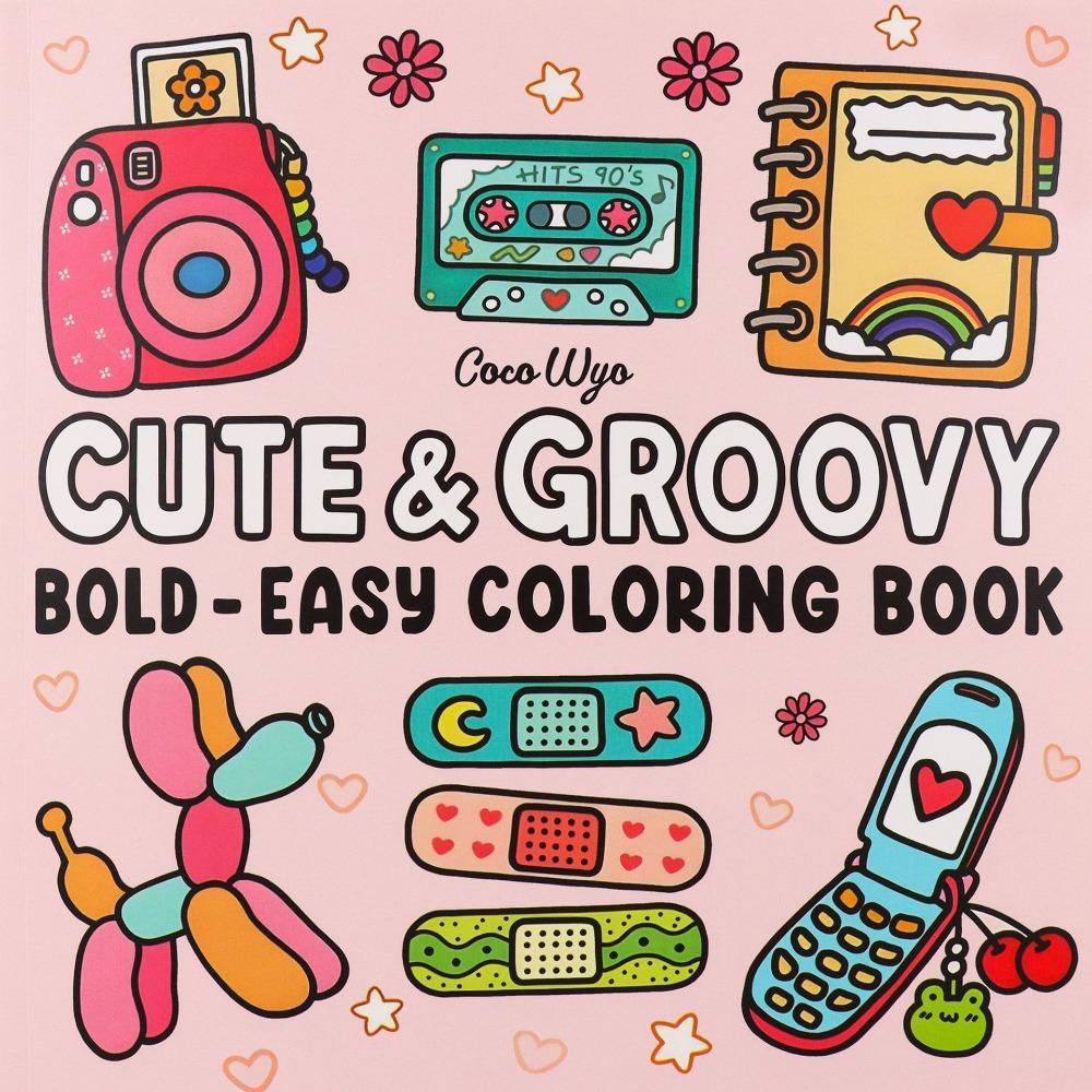 Relax Watercolor Painting Book DIY Filling Color Book Drawing Doodle Book For Adults and Teens