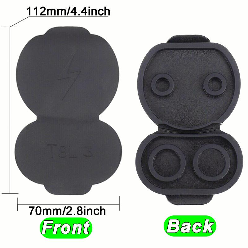 Tesla Model 3 Y Silicone Car Charging Port Waterproof CoverCharger Hole Protector Dust Cover Cap CCS EU Car Accessories Model