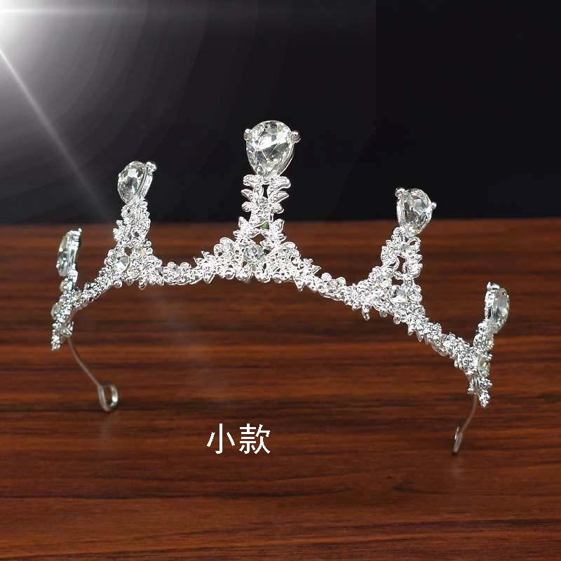Детская корона, аксессуары для волос, милые принцессы, девочки, корона короля с водяными бриллиантами, резинки для волос, подарки на день рождения для девочек, детские повязки на голову и головные уборы