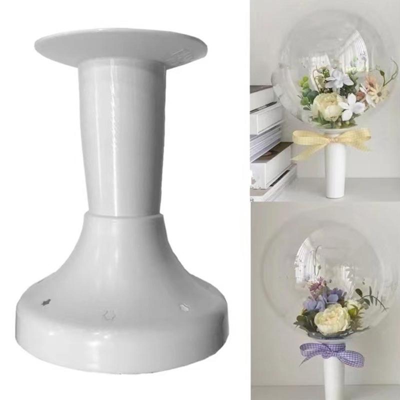 Practical Plastic Balloon Stick Stand Holder For Florals Arrangements Handmade Party Wedding Decorations