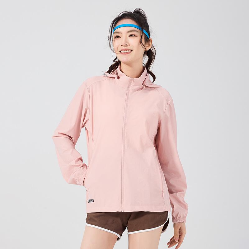 Ice silk UPF10 + sunscreen clothing women's summer UV protection light and breathable cool outdoor sunscreen clothing jacket