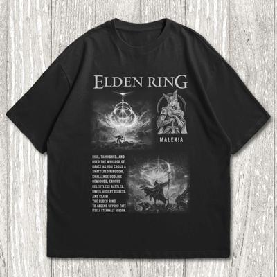 Готическая футболка Elden Ring, Фан-арт Малении