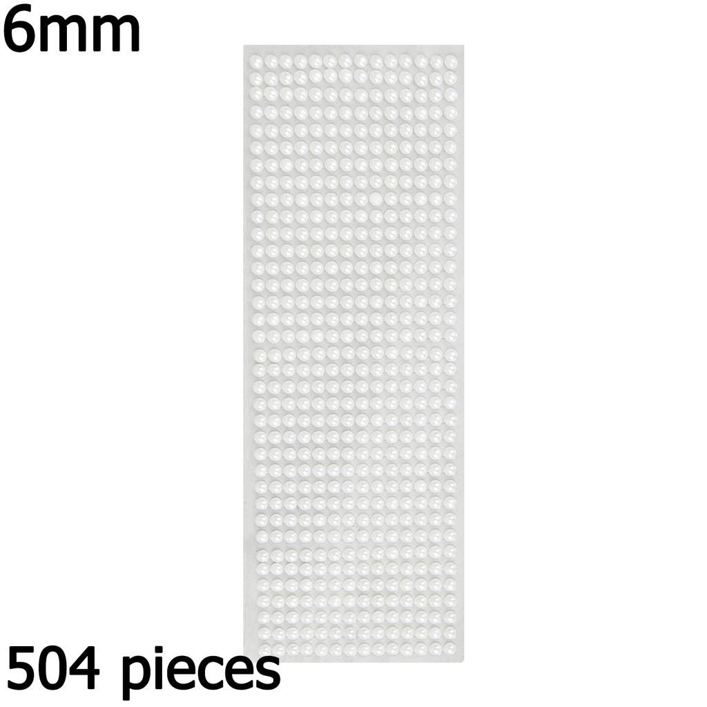 DIY Face Pearl Sticker Facial Decoration Pearl Paster Decorative Beads Patch Jewelry Making Materials Convenient Accessories
