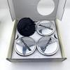 4pcs 75mm Floating car Wheel Center Caps emblem for Mercedes Benz AMG black/silver hub cover wheel parts auto accessories