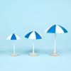 Miniature Landscape Dollhouse Fairy Garden Beach Sun Umbrella Micro Landscape Seascape Decoration