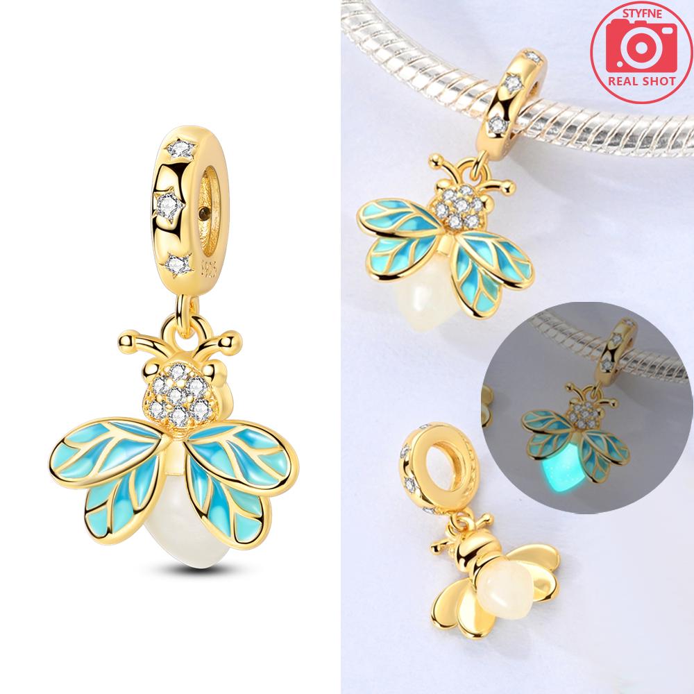 Gold Diy Charms Beads Inlaid Zircon Original Copper Sun Leopard Pendants Fit Bracelet Diy Jewelry Women Gift