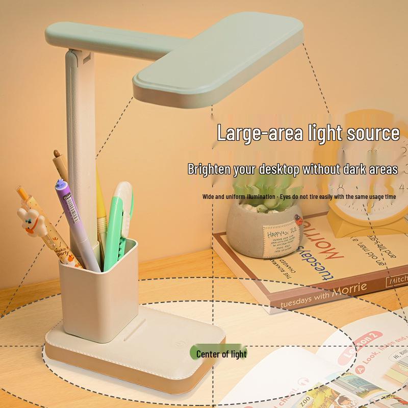 Dual-Use Eye Protection Desk Lamp for Study & Bedroom