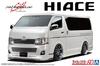 Aoshima Bunka Kyozaisha The Tuned Car Series Toyota Silk Blaze TRH200V Hiace VerIII 1/24 No.28 '10
