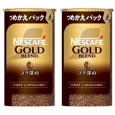 Nescafé Gold Blend Насыщенный вкус Эко- и системная упаковка (95 г х 2 бутылки) [95 порций] [Заправка]