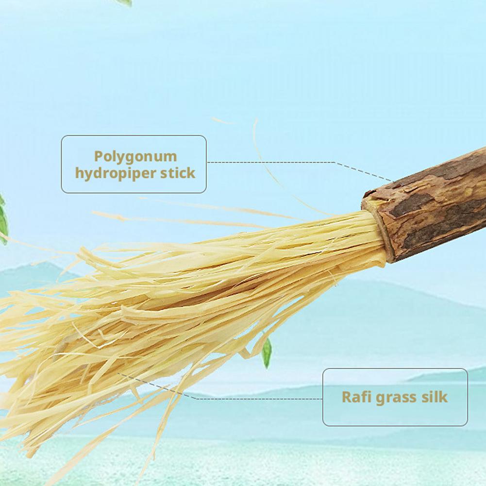 Кошачья игрушка-грызунок для здоровья зубов Натуральная серебряная ротанговая палочка с разными вкусами Контроль комков шерсти Чистка зубов для всех возрастов