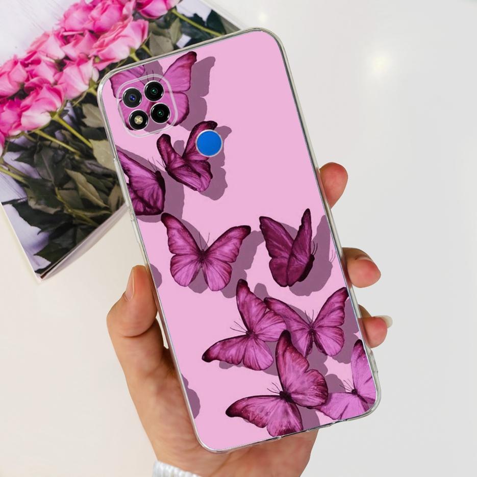 Чехол для Xiaomi Redmi 9C Милый Чехол с Рисунком Панды Астронавта Мягкий Силиконовый Чехол для Телефона Для Xiaomi Redmi 9C NFC Redmi9C Fundas Capa