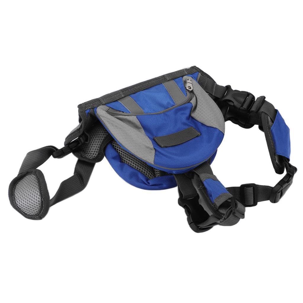 Седельные сумки для собак, походный рюкзак со светоотражающей полосой, седельная сумка для маленьких, средних и больших собак