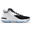 Air Jordan Zion 1 PF Gen Zion Мужские кроссовки Черный Белый Металлик-золотой DA3129-002