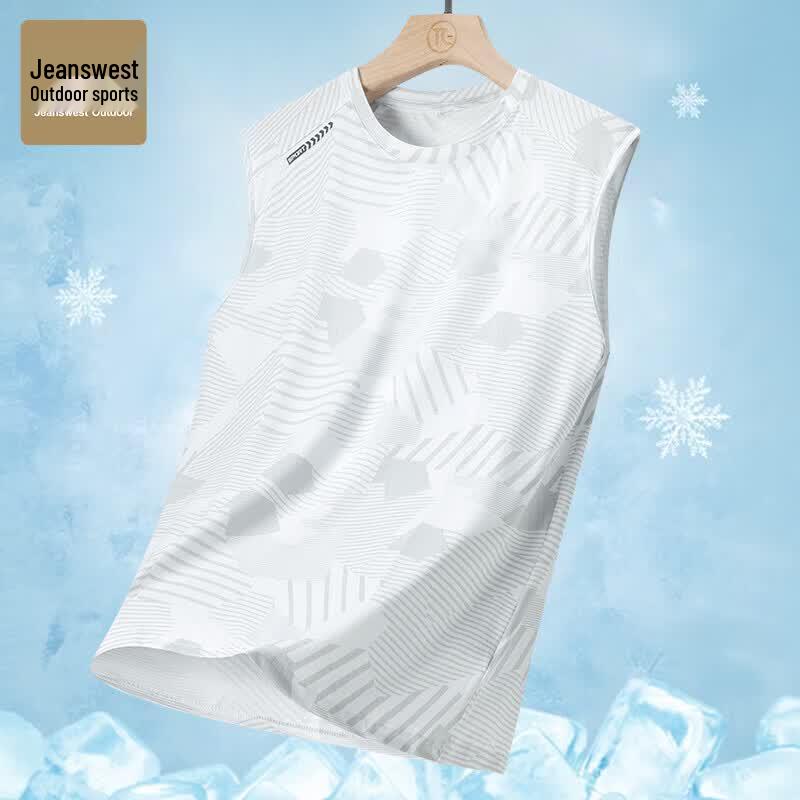 Мужская майка JEANSWEST OUTDOOR с круглым вырезом, быстросохнущая