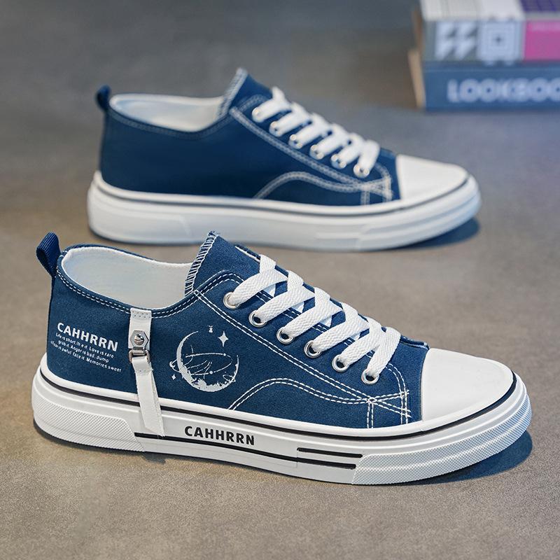 Мужская парусиновая обувь, дышащая оригинальная обувь для сноубординга, классические тканевые туфли для студентов, низкие кроссовки