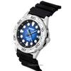Casio Стандартный аналоговый полимерный ремешок Синий циферблат Кварцевые MTD-140-2AV 100М Мужские часы