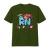 Mens Registered Nurse RN Tie Dye Funny T Shirt Black vintage Washed Soft graphic Casual fashion Top For Everyday Wear