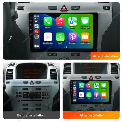 Для Opel Astra H J 2004 Vectra Vauxhall Antara Zafira Corsa Vivaro Meriva Veda Автомагнитола Стерео Мультимедийный Плеер GPS Авторадио