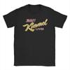 Jimmy Kimmel T-Shirt Summer 100% Cotton T-Shirts For Male Novelty Custom Logo Tee Shirt Short-Sleeve Vintage Top Tees
