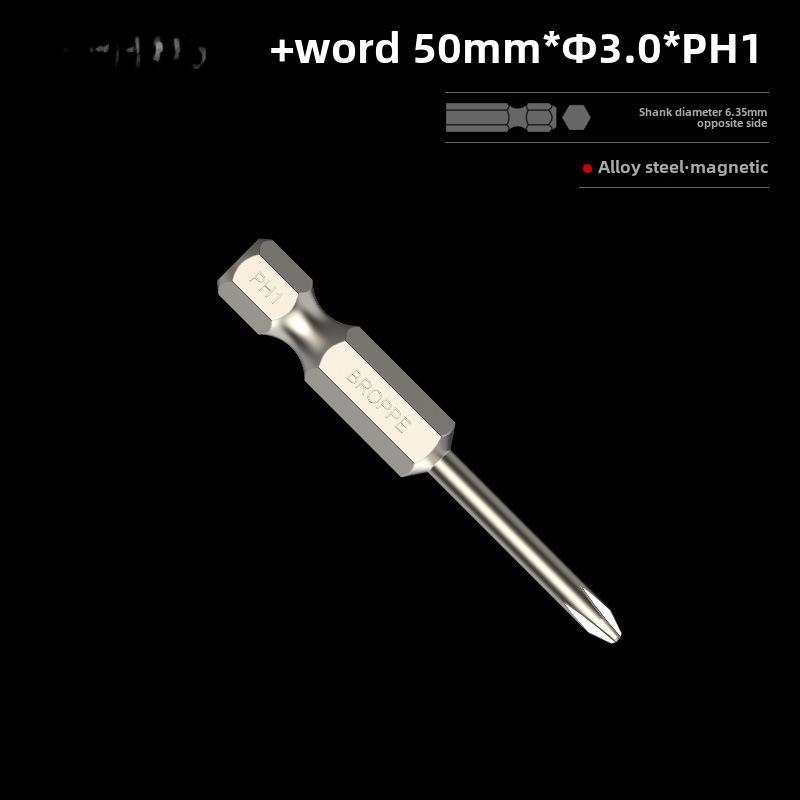 Магнитная крестовая отвертка BROPPE с электрической дрелью и пневматической насадкой