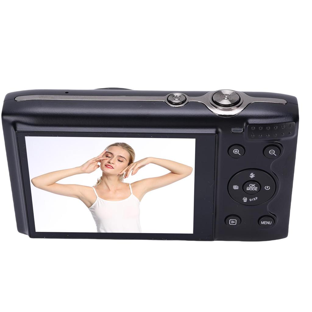 5K Digital Camera 72MP 16X Zoom 2.8 Inch LCD Screen AF Autofocus with Flash Light WiFi Camera for Travel Photography
