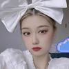 Рождественские Огромные Банты Обручи для Волос Милые Большие Банты Повязки на Голову Сатиновые Банты Резинки для Волос