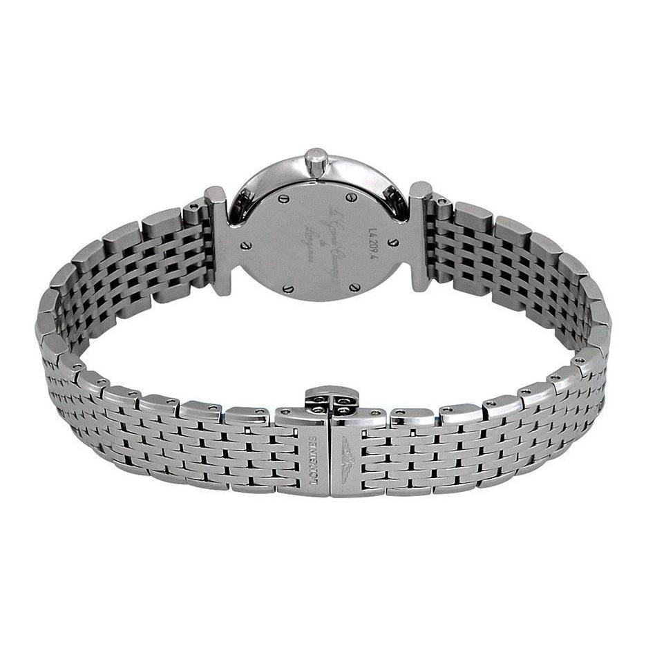 Longines Master Collection Quartz Minimalist Watch 29Mm Blue Dial Stainless Steel Case Stainless Steel Bracelet Women watches Silver L4.512.4.94.6