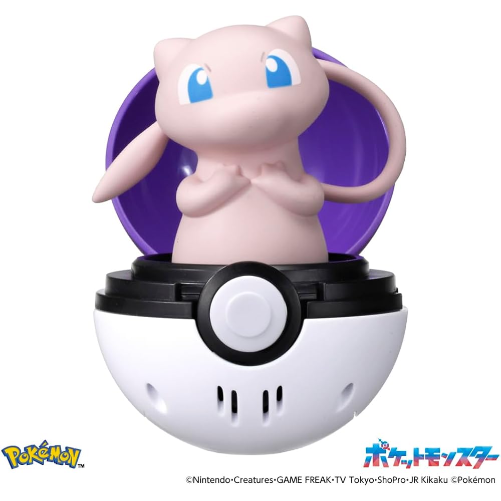 Takara Tomy Pocket Monsters Piyoko Puny Mew Plush Toy Soft 20cm Cute Collectible