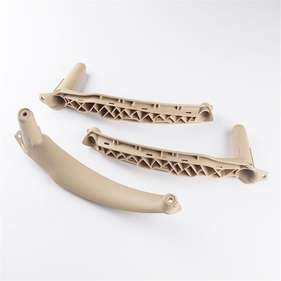 Бежевые правые внутренние ручки дверей автомобиля Внутренняя ручка дверной панели Накладка-накладка для BMW E70 X5 51416969402