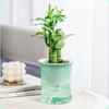 Безопасный искусственный стеклянный цветочный горшок без запаха, ленивый гидропонный цветочный горшок, офис