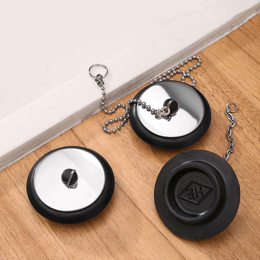 Заглушка для слива раковины и ванны Простая в использовании резиновая пробка с крючком Эффективная резиновая заглушка Удобный крючок для ванной