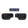 Автомобильный чехол на зеркало заднего вида из углеродного волокна, черный для BMW 3 серии E46 E39 316i 318i 318d 320d 320i 323i 325i 328i 330d 330i 98-05