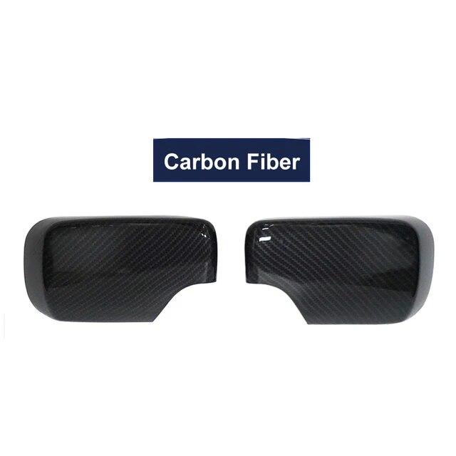 Автомобильный чехол на зеркало заднего вида из углеродного волокна, черный для BMW 3 серии E46 E39 316i 318i 318d 320d 320i 323i 325i 328i 330d 330i 98-05