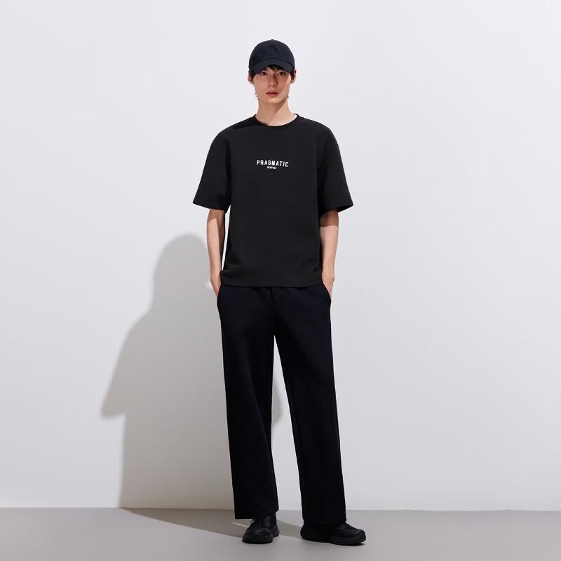 Jack&Jones Мужская футболка с коротким рукавом с графическим принтом в виде буквы