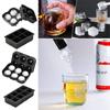 Kitchen Accessories Reusable Silicone Food Grade Square Mold Ice Maker Ice Cube Tray Ice Ball Mold