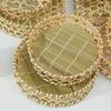 Bread Fruit Woven Basket Vegetable Food Miniature Storage Baskets Cute Bamboo Fruit Basket