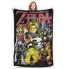 Z-Zelda Легенды Фланелевые Пледы Мультяшная Игра Аниме Плед для Кровати Офиса Теплый Плюшевый Тонкое Одеяло