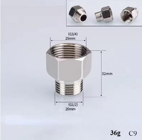201 Stainless Steel 1/2" 3/4" BSP Male Female Thread Reducing Elbow Tee Coupler Butt Joint Plumbing Fittings