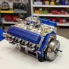Набор двигателя Binray Cison V8 Бензиновый двигатель Small-Block Наборы моделей Мини Собери сам STEM Наборы работающего двигателя Cison