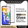 Для Samsung Galaxy M14 4G стекло IMAK полное покрытие закаленное стекло пленка Pro+ серии