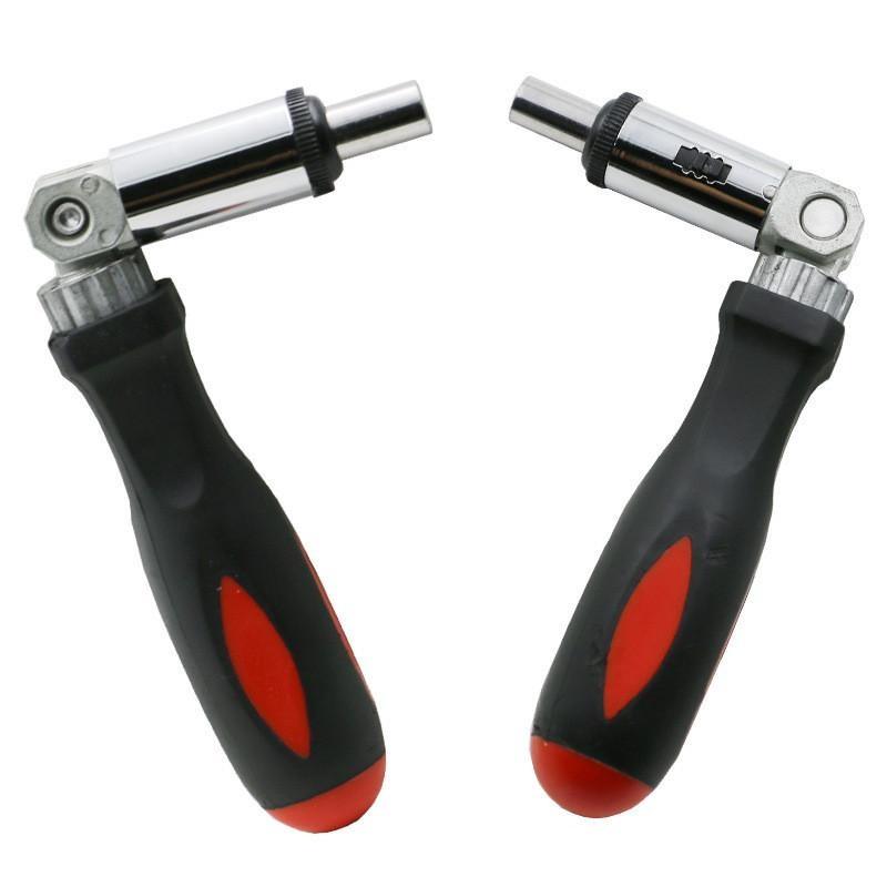 1/4 дюйма, регулируемый угол 180 градусов, трещоточный ключ, многофункциональная отвертка, направление