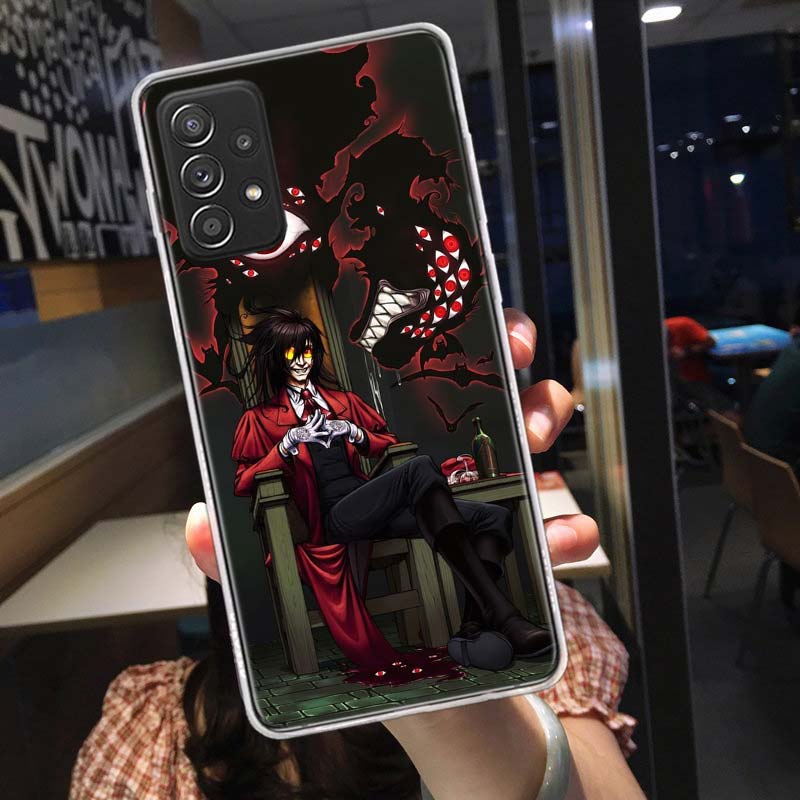 Чехол для телефона Alucard Helsing для Samsung A54 A57 A37 A17 A14 A15 A12 A24 A34 A55 A35 A25 A52S A07 A05S A04S A22 A32 A72 Galaxy Not