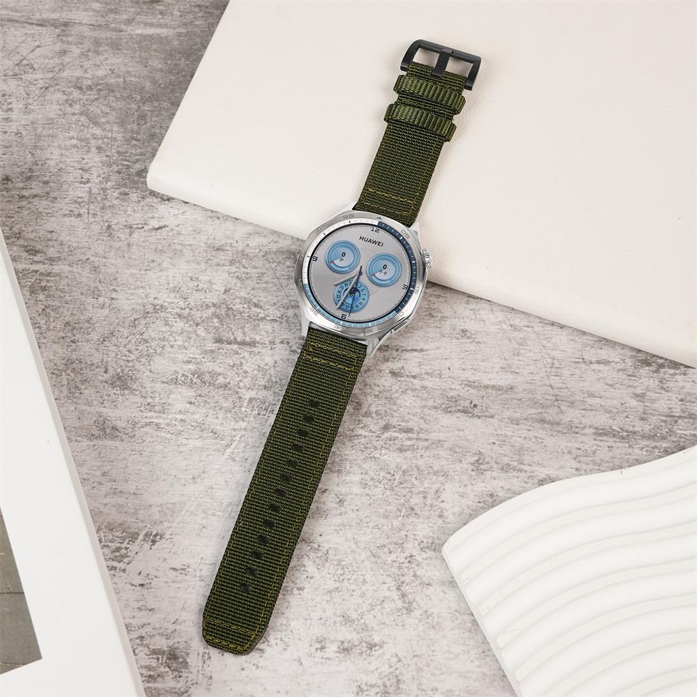 20MM 22MM Холщовый ремешок для Samsung Galaxy Watch 5 6 7 FE / Для Huawei Watch GT4 46MM / GT5 46MM смарт-часов нейлоновый спортивный ремешок bre