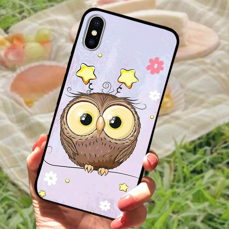 Для Apple iPhone XS Мягкий чехол X XR ТПУ Силиконовый Задняя крышка телефона Для iPhone XS Max Модные Печатные Чехлы Чехол Защитный Fundas