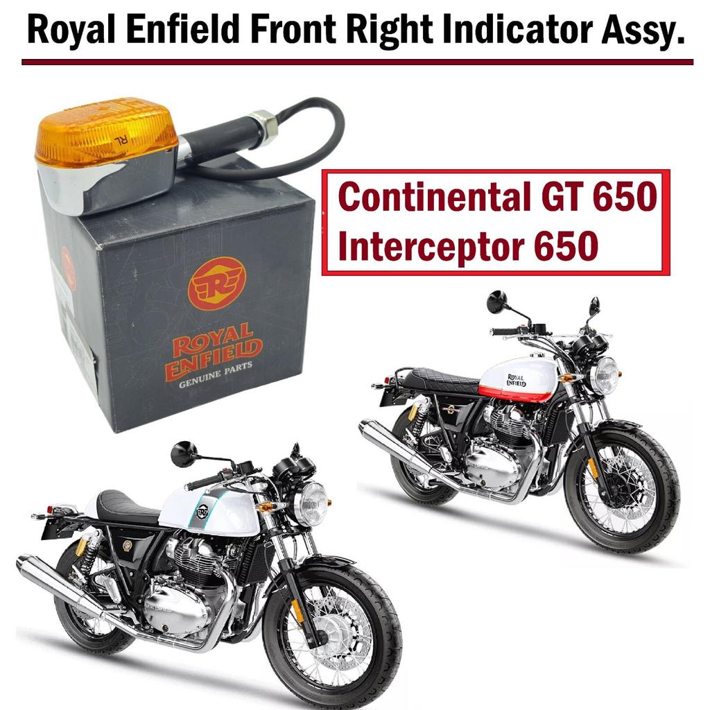 Royal Enfield "Indicator Assembly With Bulb" For "Interceptor 650 & GT 650"