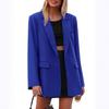 Women S Casual Loose Fit Blazer Commute Versatile Outerwear