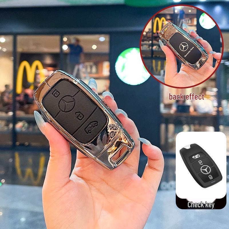 Металлический брелок-чехол для коммерческих фургонов Mercedes-Benz Vito 2.0T 2024 года