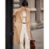 Women's Mid-length Double-faced Wool Coat